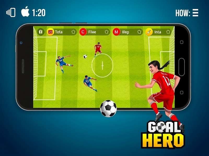 Daman Goal Hero multiplayer match interface